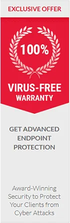 Exclusive Offer - 100% Virus-Free Warranty - Advanced Endpoint Protection